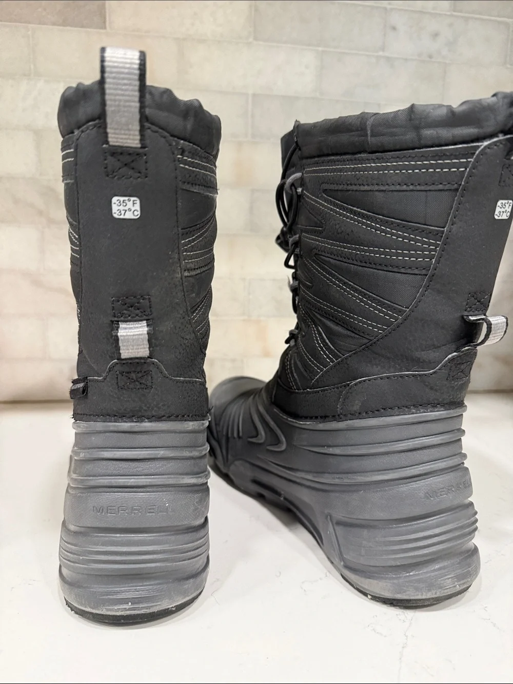 Merrell Kid’s Snow Quest Lite 3.0 Insulated Winter Boots Unisex Size 4M